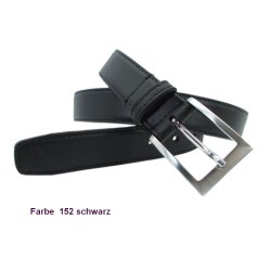 Kalbleder Herren Gürtel 3 cm breit 95 cm Taillenweite