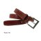 Kalbleder Herren Gürtel 3 cm breit 95 cm Taillenweite
