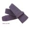 Lila Velourlederwechselgürtel 4 cm breit