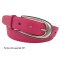 Pink Wechselgürtel geprägt 3 cm