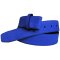 Royalblauer Wechselgürtel 4 cm breit Dornschließe Nappaleder 95 cm