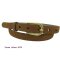 Cognacfarbener  Velourleder Wechselgürtel  2 cm breit