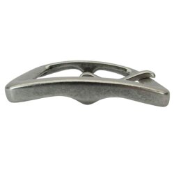 Gürtelschnalle für 4,5 cm breite Gürtel altsilber