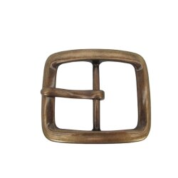 Gürtelschnalle für 4,5 cm breite Gürtel altsilber