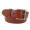 Breiter Jeansgürtel mit Altsilberschnalle 4,5 cm breit d.braun 95 cm