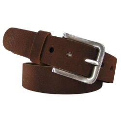 Jeansgürtel aus Büffelleder 4 cm breit 105 cm