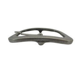 Gürtelschnalle 5 cm breit  altsilber