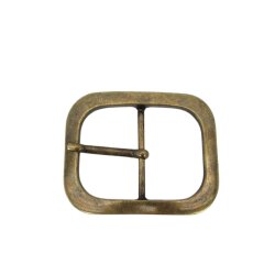 Gürtelschnalle 5 cm breit  altsilber
