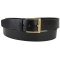 Herren Rindleder Gürtel 4 cm breit bordeaux silber 100 cm