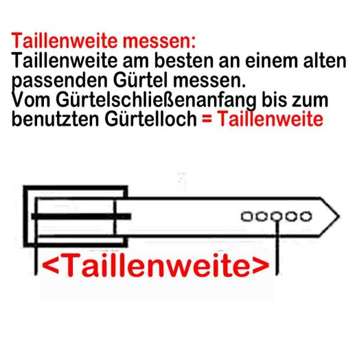 Wechselgürtel aus Rindleder 4 cm breit Koppelschließe 90 Trachtenbraun 90 cm