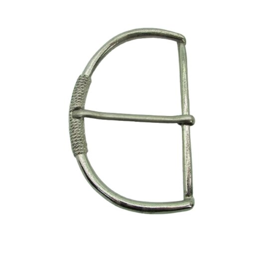 Silberne große Gürtelschnalle für 8 cm breite Gürtel