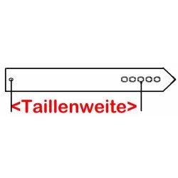 Wendewechselgürtel für Hermesgürtelschließen 39 mm breit