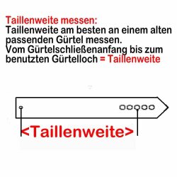 Wechselgürtel für Gürtelschließen mit Schraubpomolo 3 cm breit 105