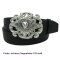 Kopie von Damen Ledergürtel mit Schmuckschließe 4 cm breit #1