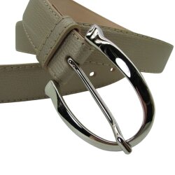 Damengürtel  3 cm breit mit Silberschließe