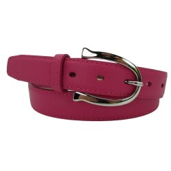 Damengürtel  3 cm breit mit Silberschließe