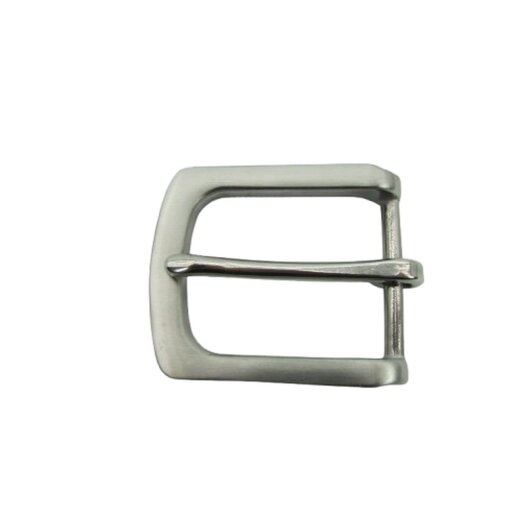 Edelstahl Gürtelschnalle gerundet für 3 cm breite Gürtel